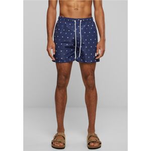 Urban Classics Skullandyacht Aop Swim Shorts Pattern Modrá L Urban Classics Skullandyacht Aop Swim Shorts Pattern Modrá L