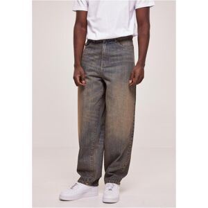 Urban Classics Men'S Jeans 90'S Blue/washed Hnedá 34 Urban Classics Men'S Jeans 90'S Blue/washed Hnedá 34