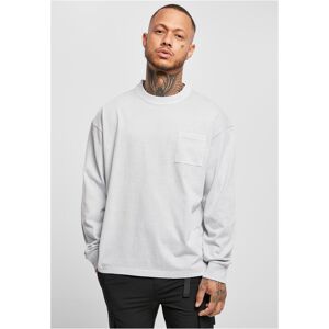 Urban Classics Pigment-Colored Pocket Light Asphalt With Long Sleeves Šedá L Urban Classics Pigment-Colored Pocket Light Asphalt With Long Sleeves Šedá L