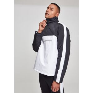 Urban Classics 2-Tone Padded Tug Jacket White/black Čierna M Urban Classics 2-Tone Padded Tug Jacket White/black Čierna M