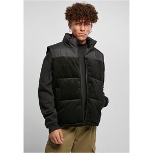 Urban Classics Cord Vest Black Čierna L Urban Classics Cord Vest Black Čierna L