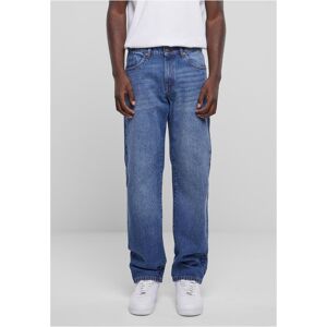 Urban Classics Men'S Jeans Straight Fit Heavy Ounce Medium Blue Modrá 32 Urban Classics Men'S Jeans Straight Fit Heavy Ounce Medium Blue Modrá 32