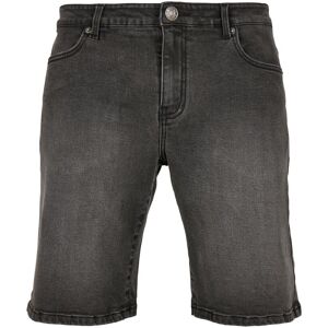 Urban Classics Relaxed Fit Denim Shorts In Genuine Black Washed Šedá 42 Urban Classics Relaxed Fit Denim Shorts In Genuine Black Washed Šedá 42
