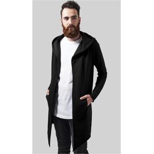 Urban Classics Long Sweater With Open Brim And Hood Black Čierna Xs Urban Classics Long Sweater With Open Brim And Hood Black Čierna Xs