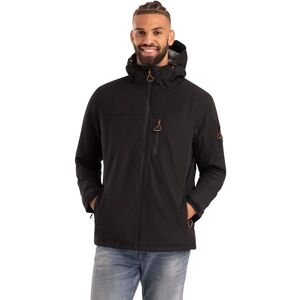 Men'S Trespass Kirkbost Waterproof Jacket Čierna Xxl Men'S Trespass Kirkbost Waterproof Jacket Čierna Xxl