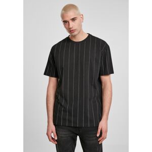 Urban Classics Oversized Pinstripe Tee Black Čierna L Urban Classics Oversized Pinstripe Tee Black Čierna L