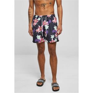 Urban Classics Patterned Swimsuit Shorts Dark Jungle Aop Šedá S Urban Classics Patterned Swimsuit Shorts Dark Jungle Aop Šedá S