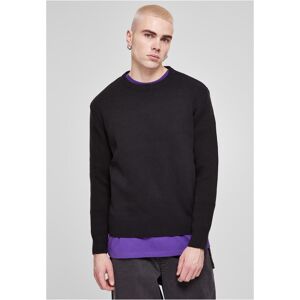 Urban Classics Heavy Oversized Sweater Black Čierna L Urban Classics Heavy Oversized Sweater Black Čierna L