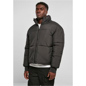 Urban Classics Big Puffer Jacket Black Šedá S Urban Classics Big Puffer Jacket Black Šedá S
