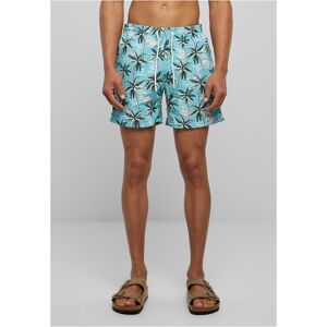 Urban Classics Patterned Tropical Bird Swimsuit Shorts Aop Svetlomodrá Xs Urban Classics Patterned Tropical Bird Swimsuit Shorts Aop Svetlomodrá Xs