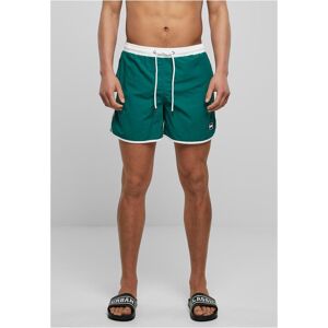 Urban Classics Retro Swimsuit White/green Zelená 3xl Urban Classics Retro Swimsuit White/green Zelená 3xl