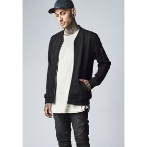 Urban Classics Sweat Bomber Jacket Black Čierna 3xl Urban Classics Sweat Bomber Jacket Black Čierna 3xl
