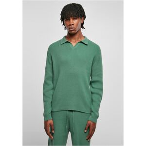 Urban Classics Ribbed Oversized Long-Sleeved Sheet Zelená Xl Urban Classics Ribbed Oversized Long-Sleeved Sheet Zelená Xl
