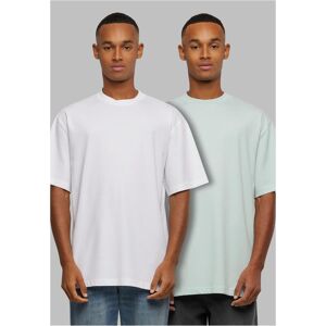 Urban Classics Men'S T-Shirts Uc Tall Tee 2-Pack - Green+white Šedá Xl Urban Classics Men'S T-Shirts Uc Tall Tee 2-Pack - Green+white Šedá Xl