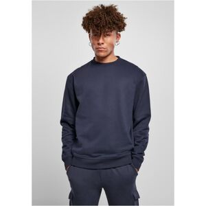 Urban Classics Midnight Navy Neck Sweatshirt Modrá Xl Urban Classics Midnight Navy Neck Sweatshirt Modrá Xl