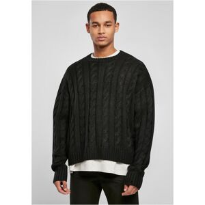 Urban Classics Boxy Sweater Black Čierna L Urban Classics Boxy Sweater Black Čierna L