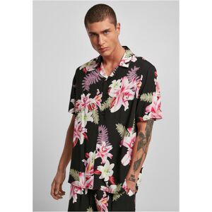 Urban Classics Viscose Aop Resort Shirt Darkjungle Xl Urban Classics Viscose Aop Resort Shirt Darkjungle Xl
