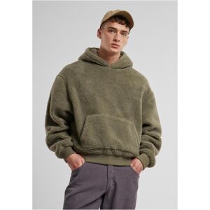 Urban Classics Men'S Hoodie Teddy Hoody Light Green Kaki M Urban Classics Men'S Hoodie Teddy Hoody Light Green Kaki M