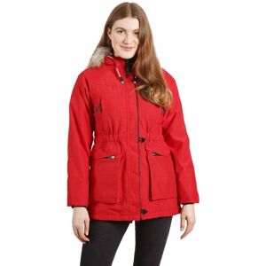 Women'S Waterproof & Windproof Jacket Trespass Caption Červená M Women'S Waterproof & Windproof Jacket Trespass Caption Červená M