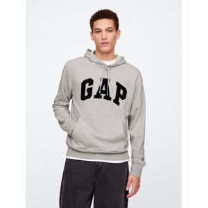 Gap Sweatshirt With Logo - Men'S Šedá L Gap Sweatshirt With Logo - Men'S Šedá L