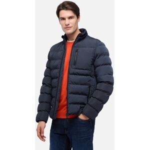 Dark Blue Men'S Quilted Jacket Geox Snake - Mens Modrá 58 Dark Blue Men'S Quilted Jacket Geox Snake - Mens Modrá 58
