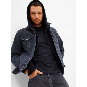 Pánska Bunda Gap Denim Šedá S Pánska Bunda Gap Denim Šedá S