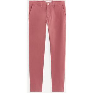 Celio Pánske Chino Nohavice Tocharles Slim - Muži Ružová 30-34 Celio Pánske Chino Nohavice Tocharles Slim - Muži Ružová 30-34