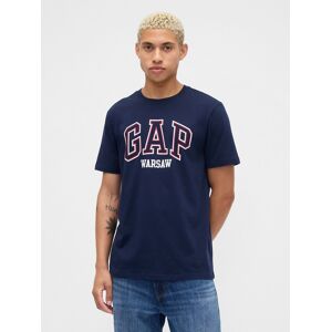 Gap T-Shirt Everyday Soft Warsaw - Men'S Modrá M Gap T-Shirt Everyday Soft Warsaw - Men'S Modrá M
