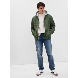 Modré Pánske Slim Fit Rifle Gap Modrá 32x30 Modré Pánske Slim Fit Rifle Gap Modrá 32x30