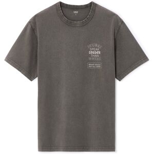 Celio T-Shirt Lelouder Boxes Cut - Mens Šedá S Celio T-Shirt Lelouder Boxes Cut - Mens Šedá S