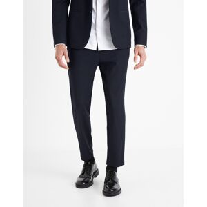 Tmavomodré Pánske Skrátené Nohavice Celio Coseverin Šedá 32 Tmavomodré Pánske Skrátené Nohavice Celio Coseverin Šedá 32