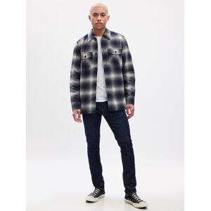 Tmavomodré Pánske Skinny Fit Džínsy Gap Gapflex Čierna 36x32 Tmavomodré Pánske Skinny Fit Džínsy Gap Gapflex Čierna 36x32