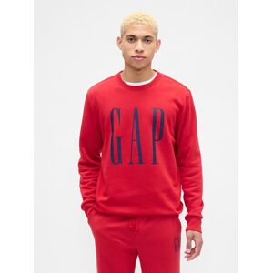 Gap Sweatshirt With Logo - Men'S Červená L Gap Sweatshirt With Logo - Men'S Červená L