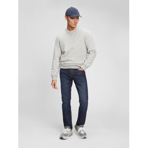 Tmavomodré Dámske Slim Fit Džínsy Gap Čierna 34x32 Tmavomodré Dámske Slim Fit Džínsy Gap Čierna 34x32