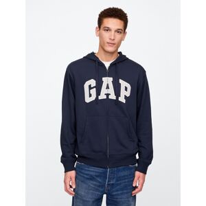 Gap Sweatshirt With Logo - Men'S Modrá Xxl Gap Sweatshirt With Logo - Men'S Modrá Xxl