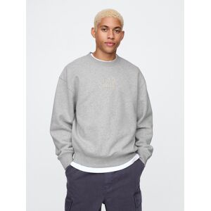 Gap Oversize Sweatshirt With Logo - Men'S Šedá Xl Gap Oversize Sweatshirt With Logo - Men'S Šedá Xl