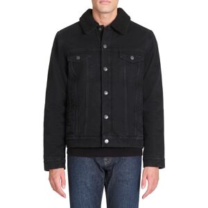 Celio Denim Jacket Judensherp - Mens Čierna M Celio Denim Jacket Judensherp - Mens Čierna M