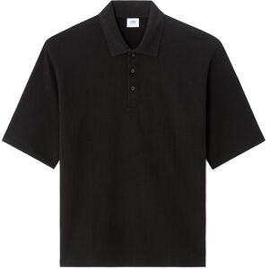 Čierne Oversize Polo Tričko Celio Čierna M Čierne Oversize Polo Tričko Celio Čierna M