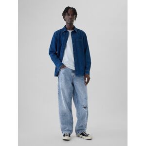 Gap Baggy Baggy Jeans - Men'S Šedá 33x32 Gap Baggy Baggy Jeans - Men'S Šedá 33x32