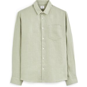 Celio Linen Shirt Daflix - Mens Šedá Xl Celio Linen Shirt Daflix - Mens Šedá Xl