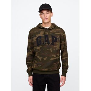 Gap Sweatshirt With Logo - Men'S Hnedá M Gap Sweatshirt With Logo - Men'S Hnedá M