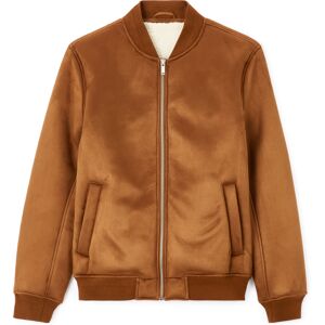 Celio Bomber Jacket Ludain - Mens Hnedá Xxl Celio Bomber Jacket Ludain - Mens Hnedá Xxl