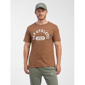 T-Shirt With Gap Logo - Men'S Hnedá Xs T-Shirt With Gap Logo - Men'S Hnedá Xs