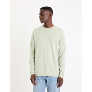 Mentolový Pánsky Basic Sveter Celio Gewells Šedá Xxl Mentolový Pánsky Basic Sveter Celio Gewells Šedá Xxl