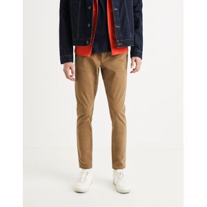 Celio Topry Skinny Pants - Mens Hnedá 28/34 Celio Topry Skinny Pants - Mens Hnedá 28/34