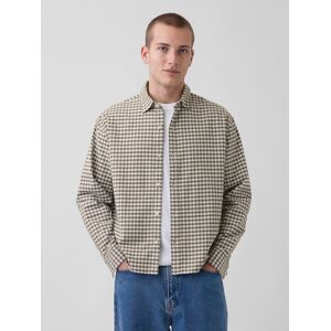 Pánska Košeľa Gap Relaxed Straight Oxford Čierna Xl Pánska Košeľa Gap Relaxed Straight Oxford Čierna Xl