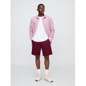 Gap Shorts Khaki - Men'S Tmavočervená 29 Gap Shorts Khaki - Men'S Tmavočervená 29