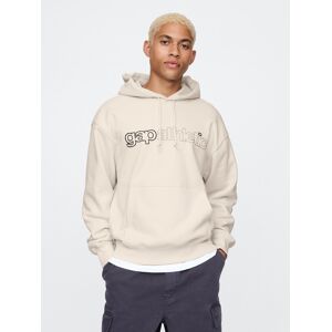 Oversize Gap Athletic Sweatshirt - Men'S Krémová L Oversize Gap Athletic Sweatshirt - Men'S Krémová L