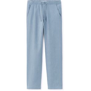 Celio Linen Trousers Dolinus - Mens Svetlomodrá 52/34 Celio Linen Trousers Dolinus - Mens Svetlomodrá 52/34