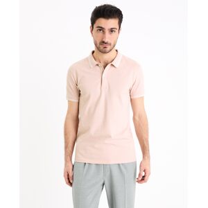 Staroružové Pánske Basic Polo Tričko Celio Decolrayeb Krémová Xl Staroružové Pánske Basic Polo Tričko Celio Decolrayeb Krémová Xl
